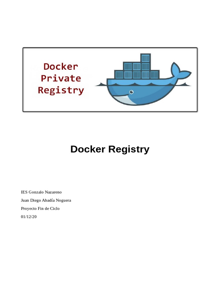 Implementación de Docker Registry con Nginx | PDF | Protocolos de capa ...