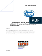 ANSI MH16.1 2012 (R2019) Mejor Calidad