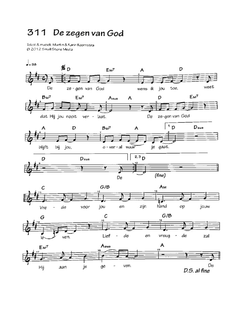 De zegen van God PDF