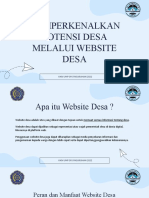 Sosialisasi Pembuatan Website Desa