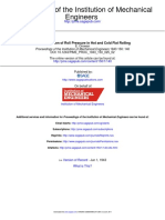 1943 [E. Orowan] - The Calculation of Roll Pressure in Hot and Cold Flat Rolling