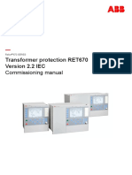 1MRK504165-UEN - en - J - Commissioning Manual, Transformer Protection RET670 Version 2.2 IEC