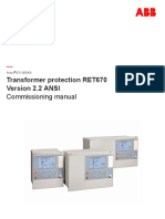 1MRK504165-UUS - en - J - Commissioning Manual, Transformer Protection RET670 Version 2.2 ANSI