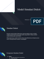 Bab 5 - Model Simulasi Diskrit