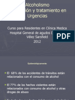 Clase Alcoholismo para Residentes de Clinicamédica Velez Sarsfield