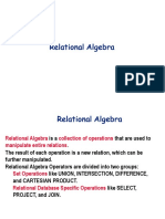 Relational Algebra