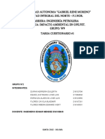 Grupo N°2 (Cuestionario I) Impacto Ambiental