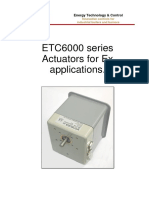 Datasheet Actuator