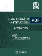 Plan Geriatrico IMSS 2021-2025 Versión Final