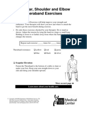 Ther Scap, PDF, Anatomical Terms Of Motion