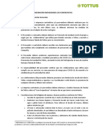 PROTOCOLO DE PREVENCIÓN PROVEEDORES Y CONTRATISTAS Rev