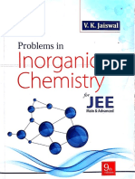 Problems in Inorganic Chemistry For JEE (Main Advance) - 9th Edition (V.k. Jaiswal)
