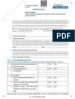 Proposal Form: Bajaj Allianz General Insurance Company Limited