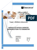 Introduction To Chemistry: Target: JEE (Main+Advanced)