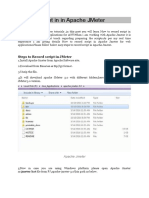 Record Script in in Apache JMeter