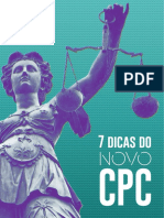 Comparação da estrutura do CPC antigo e novo