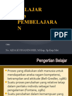 Belajar Dan Pembelajaran