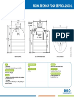 Ficha Técnica Fosa Séptica 2500 L