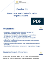 Structure and Controls With Organizations
