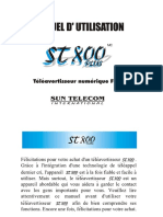 ST800 Plus User Manual FRENCH