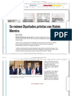 01-08-22 Se Reúnen Diputados Priistas Con Rubén Moreira