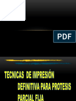 Técnicas de Impresión Definitiva