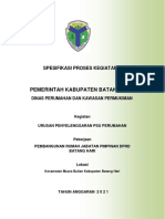 Spesifikasi Proses Kegiatan Rumdis DPRD