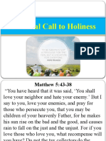 Universal Call To Holiness Adults