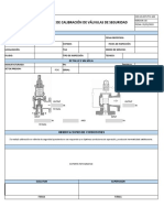 Ici-Sst-Fto-108 Formato de Calibracion de Valvulas de Seguridad