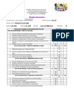 Boletin Informativo 6to B 3er Lapso