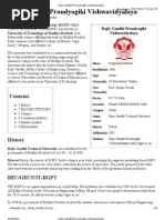 Rajiv Gandhi Proudyogiki Vishwavidyalaya - Wikipedia, The Free Encyclopedia