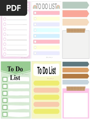 To do list