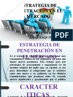 Estrategia de Penetracion en El Mercado