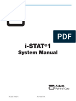 I-STAT 1 System Manual UK English 014331-01 50A