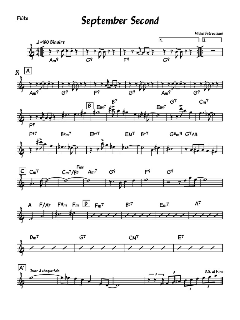 September Second-Flûte | PDF