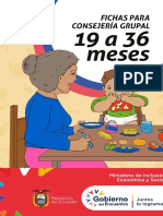 Fichas para consejería 19-36 meses