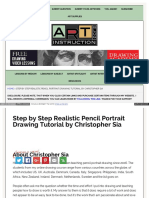 WWW Artinstructionblog Com Step by Step Pencil Portrait Draw