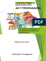 Diferencias Publicidad y Propaganda Ejercicios