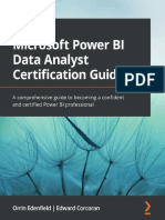 Edenfield O. Microsoft Power BI Data Analyst Certification Guide 2022