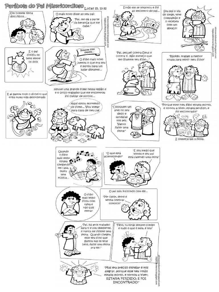 quadrinhos filho pródigo | PDF
