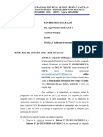 Documentos y medios probatorios en proceso laboral