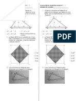 Evaluacion de Geometria Grado 9