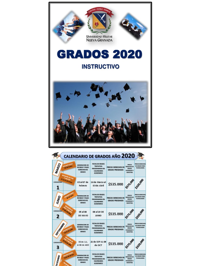 Instructivo Grados 2020 Umng | PDF