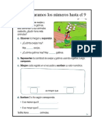 Comparamos Los Números Hasta El 9