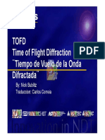 TOFD Time of Flight Diffraction (Tiempo de Vuelo de Onda Difractada)