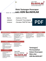 Sukisno_5 Tantangan Penerapan Nilai ASN BerAkhlak