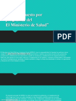 Presupuesto Ministerio Salud Guatemala 2022