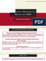 PAD - FALTAS ADMINISTRATIVAS DISCIPLINARIAS - ELVIRA NÚÑEZ - MPCP - STPAD - Epnp