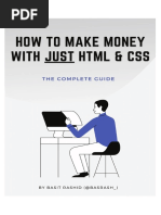 How To Make Money With Just HTML and CSS - The Complete Guide EBOOK