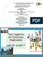 Ley Organica de Gobiernos Regionales Final